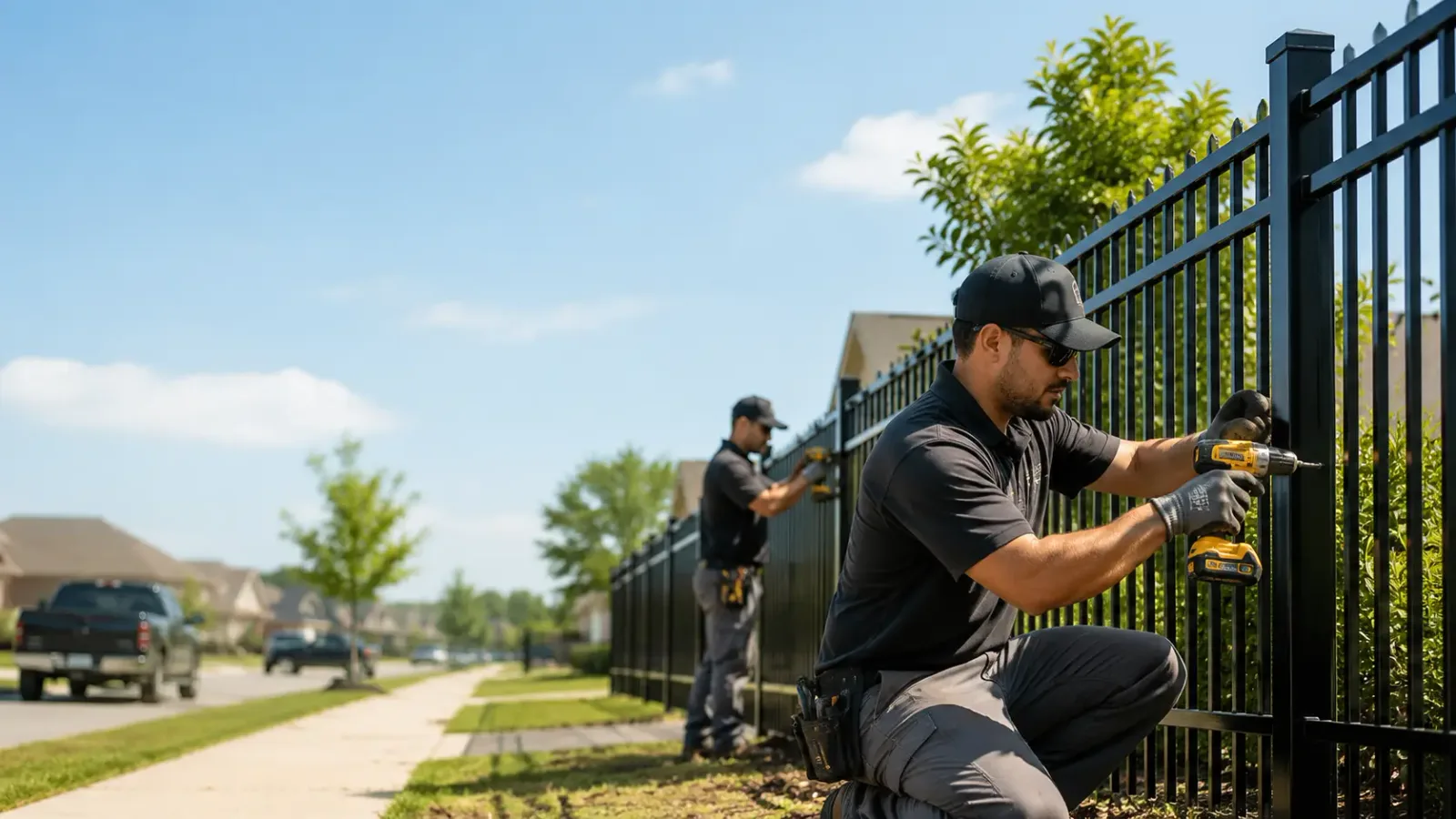 Metal Fence Installation in Wataga, IL